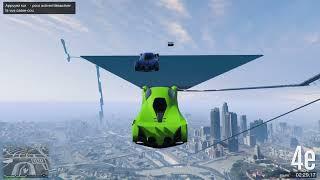 GTA V Stunt Race - Fake spoiler landing on Donchris !