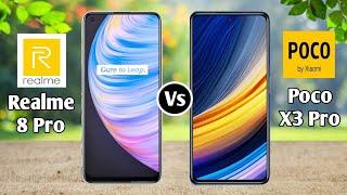 Realme 8 Pro Vs Poco X3 Pro