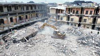 EKEOHA SHOPPING CENTER DEMOLITION MARKS A WEEK TODAY