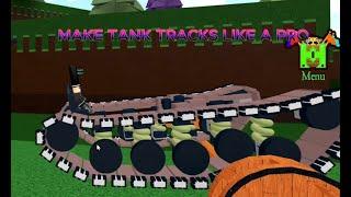  How to build Tank Tracks in Build a Boat for Treasure! 