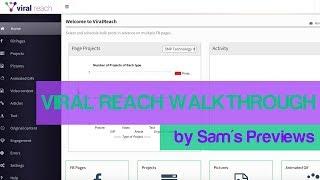 Viral Reach Walkthrough + Demo by Sam's Previews