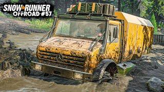 SNOWRUNNER #57: Zurück im Unimog U500: Truck und Traktor retten!  | OFFROAD Simulation