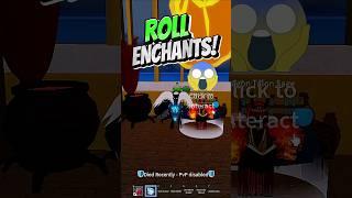 Roll Enchant in Blox fruits #roblox #bloxfruits