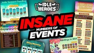 Idle Heroes - SO MANY Events for the 9th Anniversary Preview!!!  Giveaway