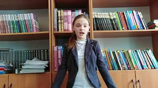 Калемина Марина читает рассказ В Сухомлинского Как девочка дятла спасла