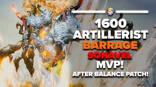 Lost Ark: 1600 NEW Barrage Artillerist - Sonavel 42% Cruel Fighter!