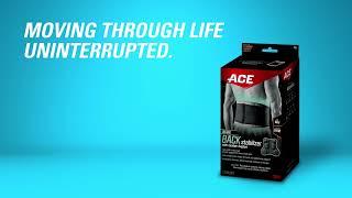 ACE(TM) Sport Back Stabilizer with Lumbar Support