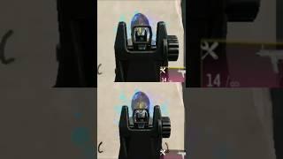 ISO SMG Max recoil vs Min recoil #codm #callofdutymobile #shorts
