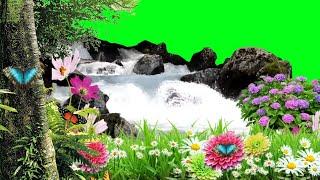 Beautiful nature green screen I BirammaSakthiTech