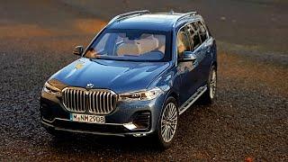 Unboxing 1/18 Kyosho BMW X7 G07 "Blue Metallic" | Scale Diecast Model Car Review