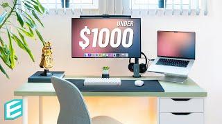 IKEA Mac Desk Setup 2022 - UNDER $1000!