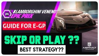 Asphalt 9 | Lamborghini Veneno Epic Prix | Best Strategy | Tokens Strategy | TouchDrive Guide | Q1