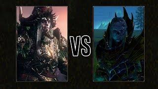 Граф Ноктилус vs Влад фон Карштайн. Total War Warhammer 2. тест героев v1.5.0.