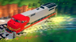 Minecraft TRAIN DRIFTING [Immersive Railroading Experiments]