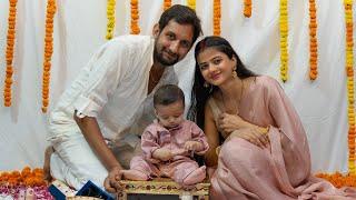 “Aanparashan ceremony” of our little one!