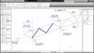 Revit. Создание фермы по подложке Autocad