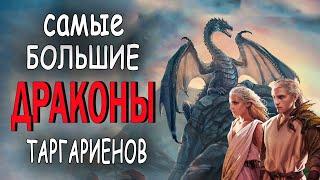 5 самых больших драконов Таргариенов