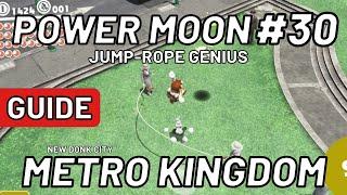 Super Mario Odyssey - Power Moon #30: Jump-Rope Genius  - Metro Kingdom