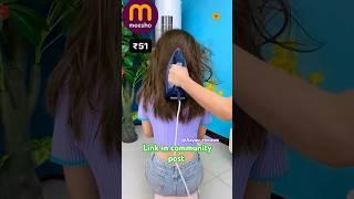 Hair straightener brush from meesho 