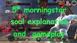 5 star morningstar soul explanation and gameplay marvel contest of champion