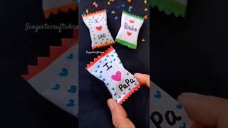 Cute Gift Idea for DAD ️/Last minute gift idea/Chocolate gift #shorts #viral #gift #trending