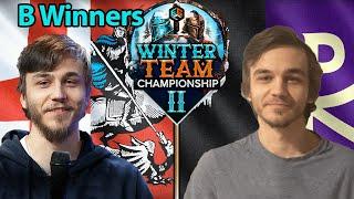 Canada  vs Debils Team  - Gruppe B - Winter Team Championship 2  - Age of Empires 4