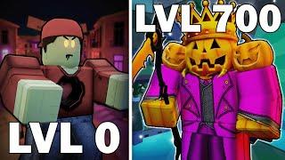 "HALLOWEEN UPDATE" ROAD TO LEVEL 700 in Roblox Arsenal Part 8