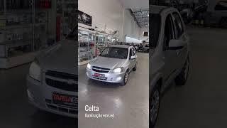 CHEVROLET CELTA   ILUMINAÇÃO EM LED DOS FAROIS  #chevroletcelta #chevrolet #celta #led