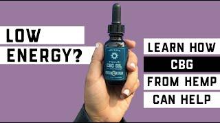 Low energy? Learn how CBG from hemp can help