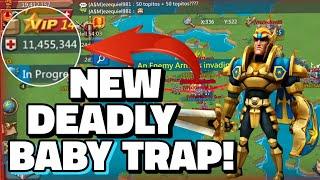 A BRAND NEW STYLE OF TRAP? C17 INFIRMARY TRAP!  - Lords Mobile