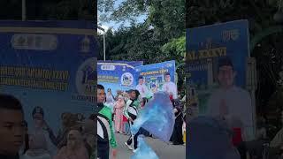 Iring iringan marcing band di pawai mtq kalimantan selatan #mtq #kalimantanselatan #marcingband