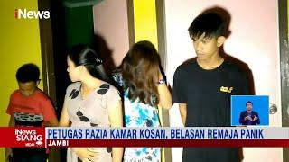 Razia Pekat, Belasan Remaja Tepergok Mesum Dalam Kamar Kos di Jambi #iNewsSiang 25/11