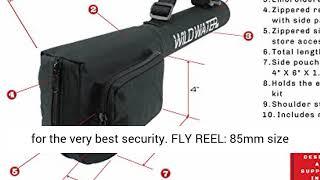 Wild Water Fly Fishing 9 Foot, 7-Piece, 5-Weight Fly Rod Complete Fly Fishing Rod and Reel Combo