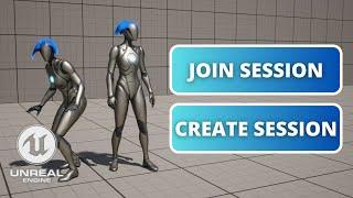 How to Create and Join Sessions in Unreal Engine 5