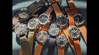 All the Type 20s - French Military Chronographs