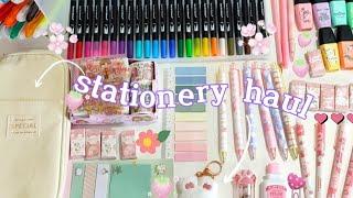 huge stationery haul | brush pen (comprinhas de papelaria)