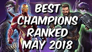 Best Champions Ranked May 2018 - Seatin's Tier List - Marvel Contest Of Champions