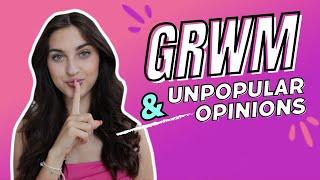 GRWM -  upřímné UNPOPULAR opinions | AW