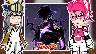 To be Hero x react to Sung Jin Woo as the new hero Part. 1 | Solo Leveling| - Gacha react