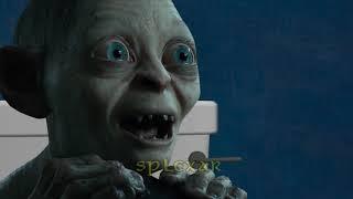 Gollum taking a s***