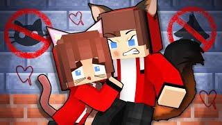 Cat JJ`s Girl and Dog JJ - Love Story - Maizen Minecraft Animation