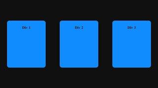 Align 3 Divs Side-by-Side in a Column : HTML & CSS Tutorial (2024)