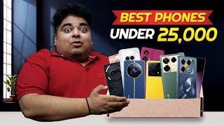 Best Smartphones Under ₹25,000 | AUGUST 2024 | All Rounders For Everyone