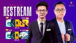 [Official Restream] MLBB ESL SnapdragonAi   vs RRQ (Bo3) Myanmar  Casting CasterZyZyy & Blank