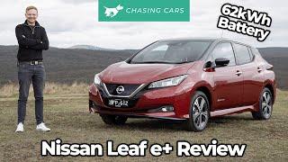 Nissan Leaf e+ 2021 review | 62kWh Leaf | Chasing Cars