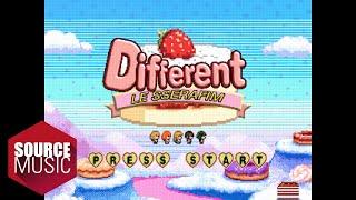 LE SSERAFIM (르세라핌) 'DIFFERENT (English ver.)' Official Visualizer