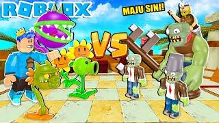 PERTARUNGAN SENGIT PANDU GAMING VS PAK UNAT PLANT VS ZOMBIE DI ROBLOX