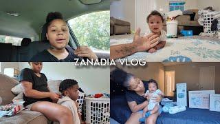 Zanadia vlog | idk what to do Life update … Havi gets starter locs , mom cozy haul !