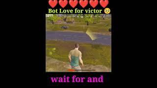 wait for victor crazy iQ bot love victor pubg funny video #shorts #status #XproBGMI