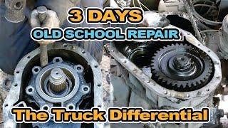 Take 3days to fixthis truck differential Full Process Video